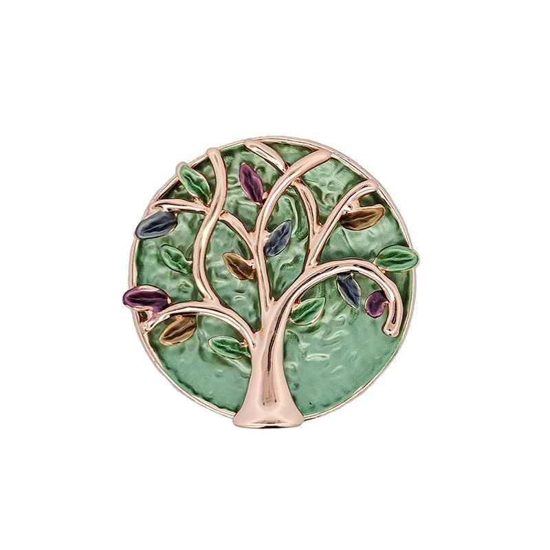 SPILLA MAGNETICA SMALTATA CON ALBERO DELLA VITA - SW2368E882