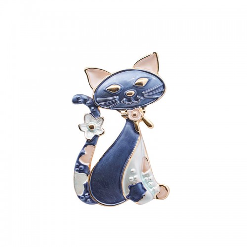 SPILLA MAGNETICA SMALTATA GATTO - SW2464B672