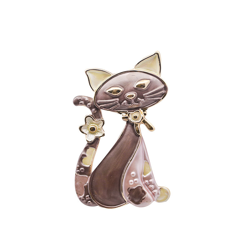 SPILLA MAGNETICA SMALTATA GATTO - SW2464B672