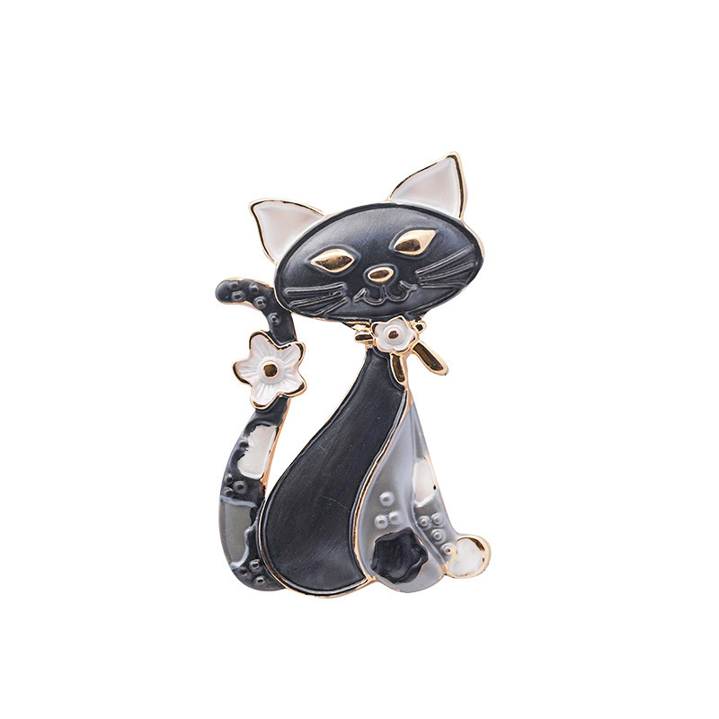 SPILLA MAGNETICA SMALTATA GATTO - SW2464B672