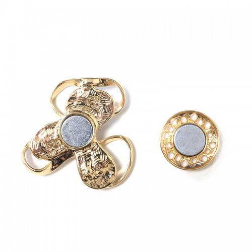 SPILLA MAGNETICA SMALTATA CON STRASS - SW2468B675