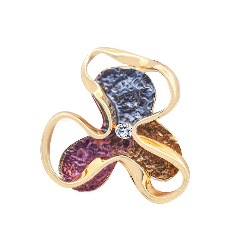 SPILLA MAGNETICA SMALTATA CON STRASS - SW2468B675 SPILLA MAGNETICA SMALTATA CON STRASS - SW2468B675