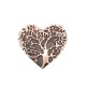 SPILLA MAGNETICA SMALTATA A CUORE CON ALBERO DELLA VITA - SW2468B788