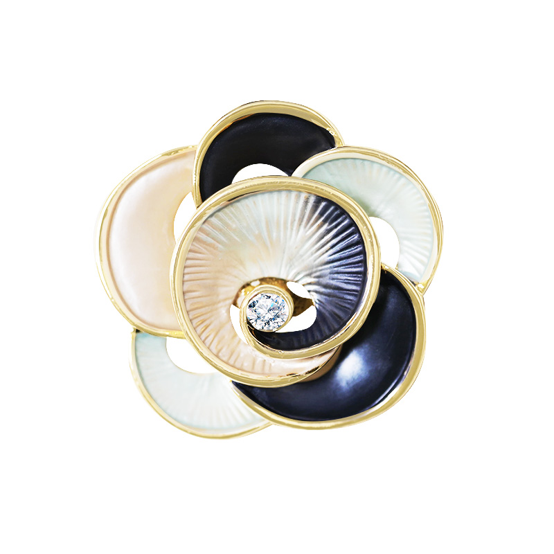 SPILLA MAGNETICA FIORE SMALTATO - SW2468B792