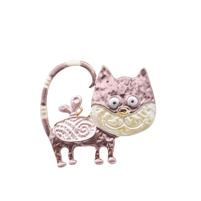 SPILLA MAGNETICA SMALTATA GATTO - SW24704B678