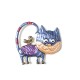 SPILLA MAGNETICA SMALTATA GATTO - SW24704B678