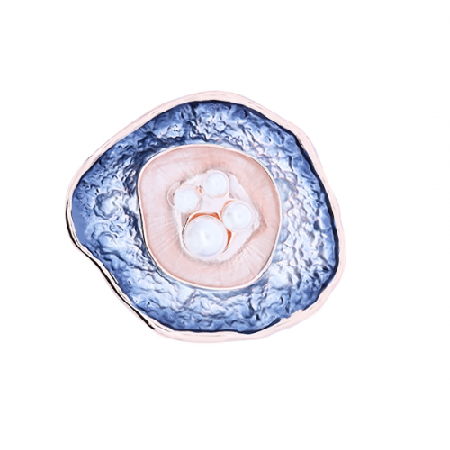 SPILLA SMALTATA CON PERLE - SW2472A386