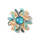 SPILLA MAGNETICA SMALTATA FIORE SOLARE - SW2568C405