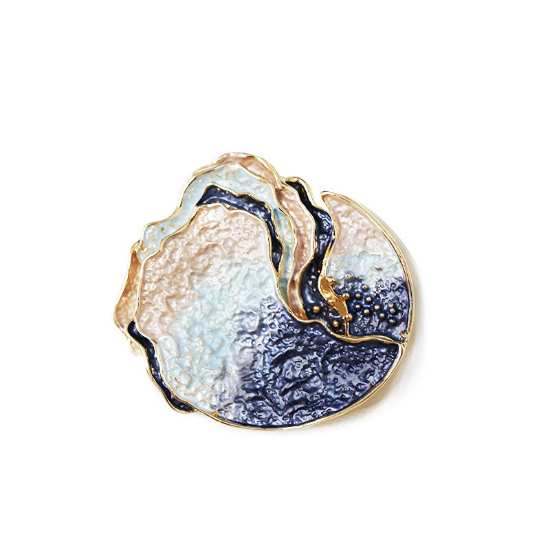 SPILLA MAGNETICA SMALTATA ONDE D'ARTE - SW2568C412