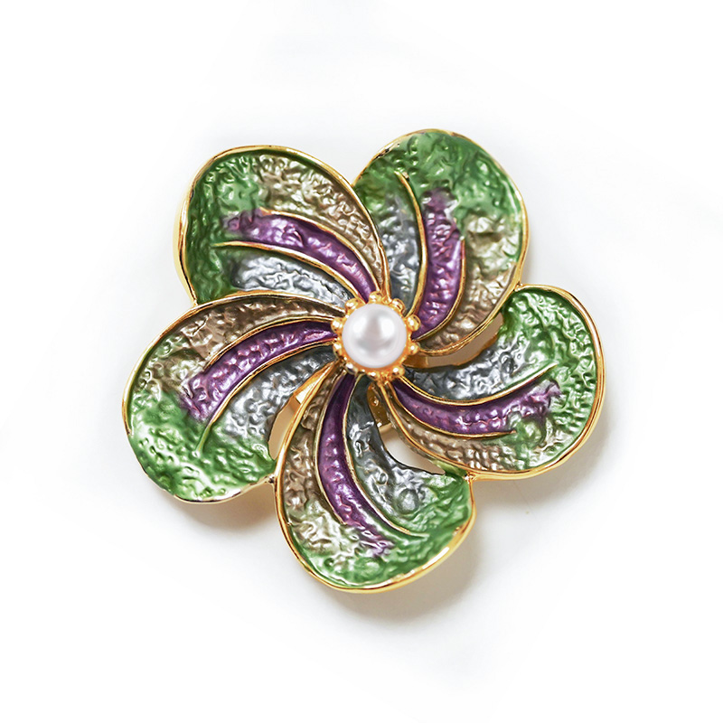 SPILLA MAGNETICA FIORE SMALTATO - SW2568C415