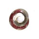 SPILLA MAGNETICA SPIRALE SMALTATA CON STRASS - SW2670C794