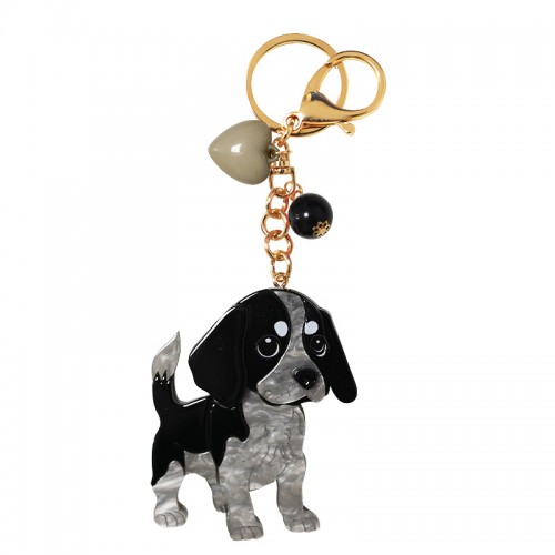 PORTACHIAVI IN RESINA CON CANE - FT2476B756