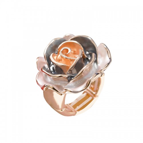 ANELLO ELASTICO FIORE SMALTATO - SW25448B107