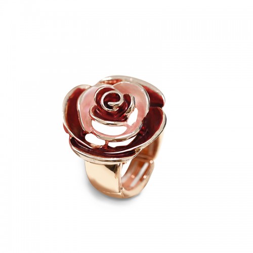 ANELLO ELASTICO FIORE SMALTATO - SW25448B110