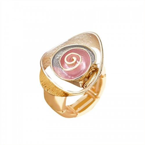 ANELLO ELASTICO FIORE SMALTATO - SW25448B114