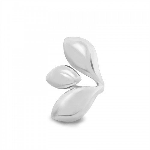 ANELLO APERTO REGOLABILE FOGLIE - YC25312B423