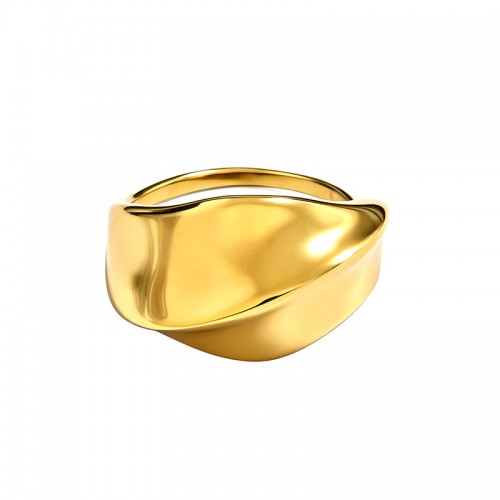 ANELLO REGOLABILE BOMBATO ONDULATO - YC2684C945