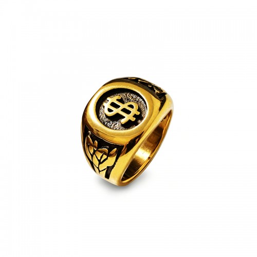 ANELLO CHEVALIER CON SIMBOLO DEL DOLLARO - MY2656C873