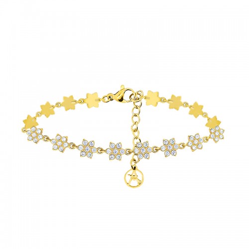 BRACCIALE CON FIORI DI ZIRCONI - MY252104C719