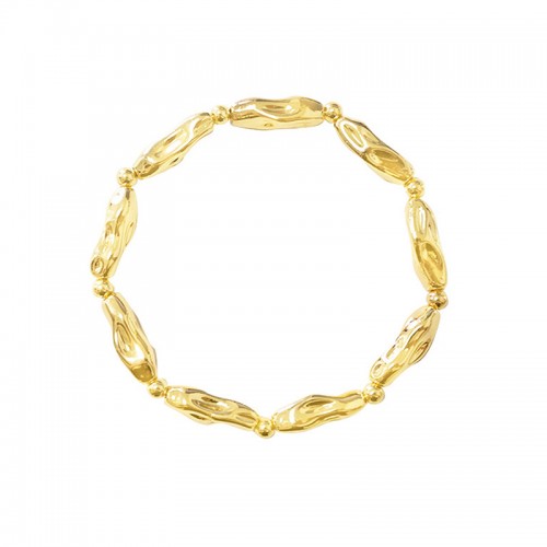 BRACCIALE ELASTICO CON PERLINE METALLICHE - SW2448B688