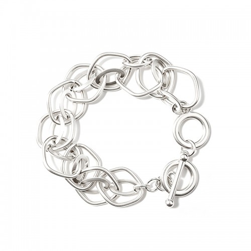 BRACCIALE CATENA A MAGLIA DOPPIA - SW2556B25