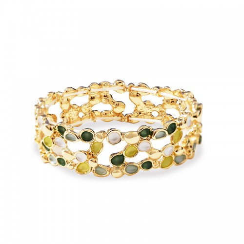 BRACCIALE ELASTICO A MOSAICO SMALTATO - SW2688C776