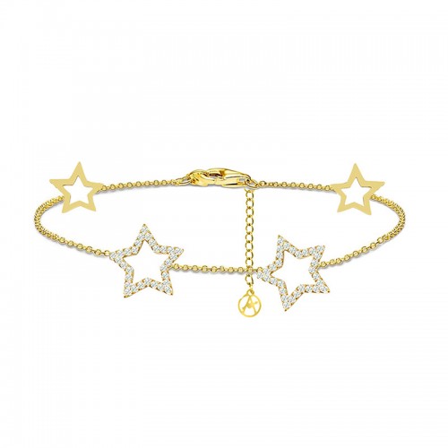 BRACCIALE 4 STELLE IN STRASS - YC25108B384