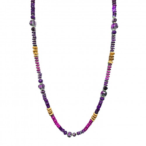 COLLANA LUNGA CON PIETRA - HZM2316E746