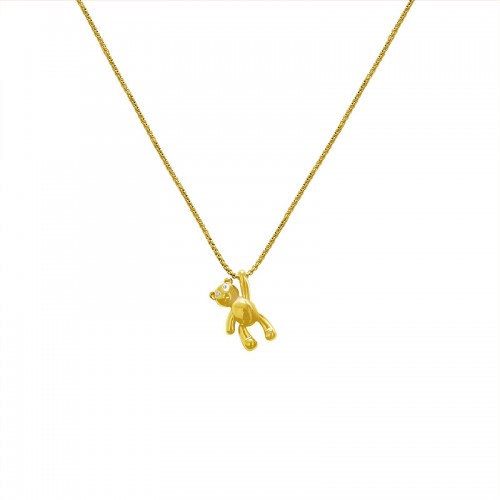 COLLANA CON PENDENTE A ORSETTO - JN2444B770