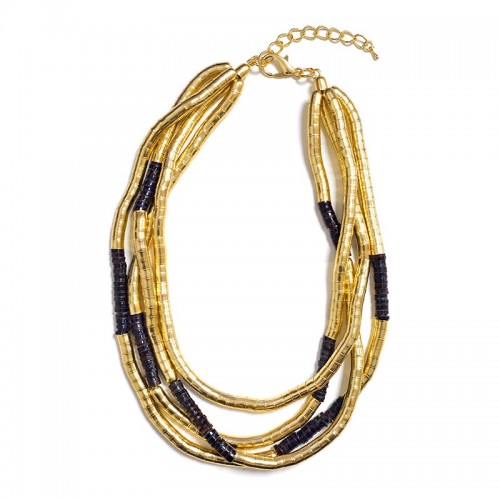 COLLANA TUBOLARE MULTISTRATO - NY242016B904