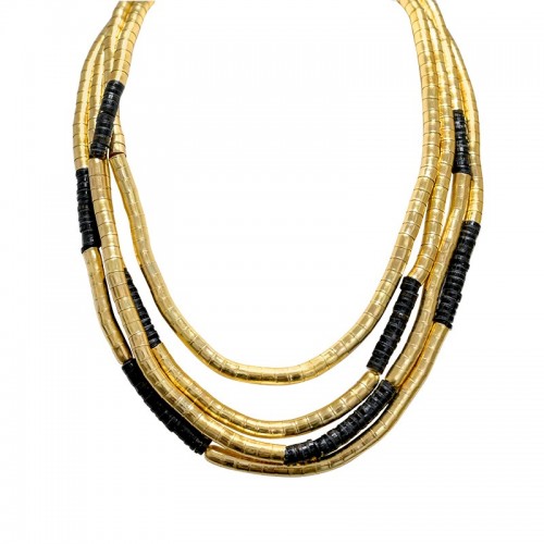 COLLANA TUBOLARE MULTISTRATO - NY242016B904