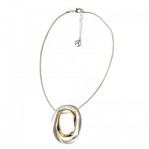 COLLANA CON CIONDOLO ORGANICO - SW251024C518