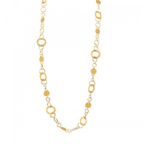 COLLANA LUNGA A CATENA CERCHI - SW25116B72