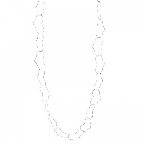 COLLANA LUNGA CATENA A MAGLIE ONDULATE - SW25116C509