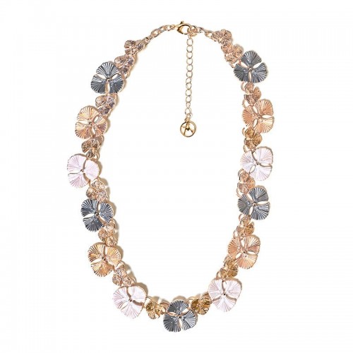 COLLANA CON FOGLIE DI GINKGO SMALTATE - SW25124C432