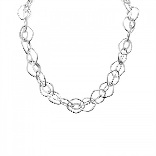 COLLANA CATENA A DOPPIA MAGLIA - SW25944B24