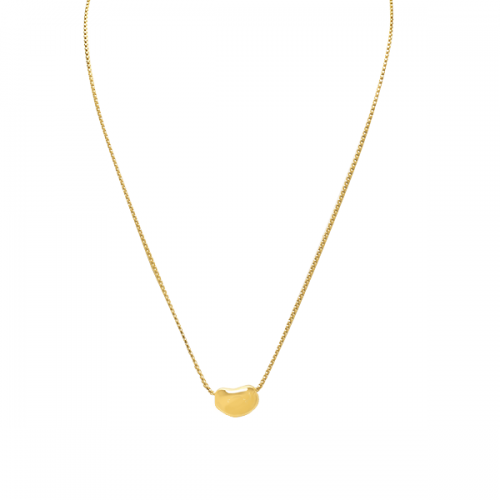 ADJUSTABLE BEAN PENDANT NECKLACE - XX25012025C18