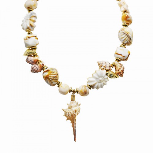 COLLANA CONCHIGLIE MARINE - YNK25128C364