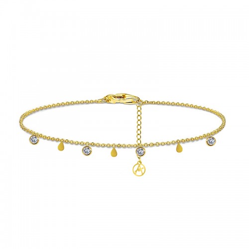 CAVIGLIERA CON PUNTI LUCE E GOCCE - JN2644D024
