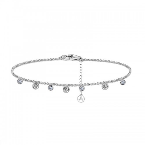 CAVIGLIERA CON PUNTI LUCE E ALBERI DELLA VITA - JN2644D025