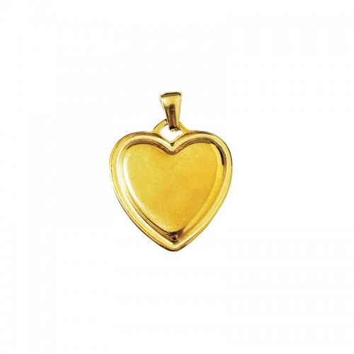 CIONDOLO CUORE “No Vabbé” - FJ2628D049