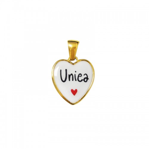 CIONDOLO CUORE "Unica" - FJ2628D050