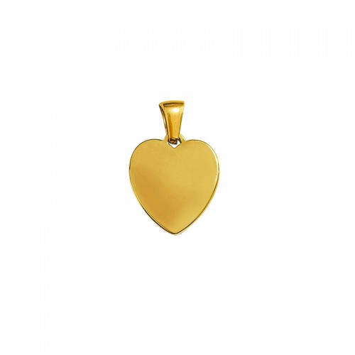CIONDOLO CUORE "love u" - FJ2628D068