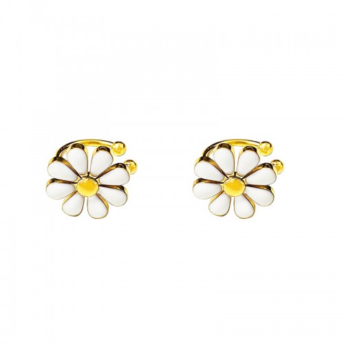 COPPIA DI EAR CUFF A MARGHERITA - FFJ2528C585