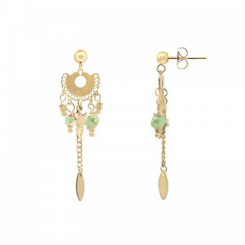 ORECCHINI PENDENTI CON CHARMS - NK2112472F50