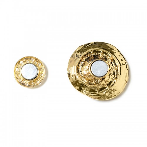 SPILLA MAGNETICA SPIRALE SMALTATA CON STRASS - SW2670C794