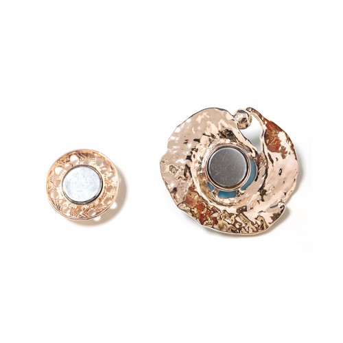 SPILLA MAGNETICA VORTICE SMALTATO CON RESINA E STRASS - SW2673C801